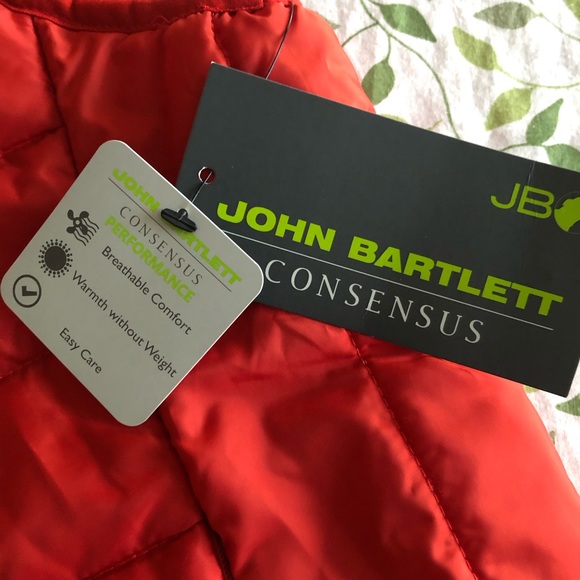 NWT - Orange Puffer Vest - Picture 5 of 5